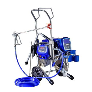 Pro Electric Airless Paint Sprayer Vertical and Horizontal Cart Spraying Machine for Fire Retardant & Metal Antirust Paint