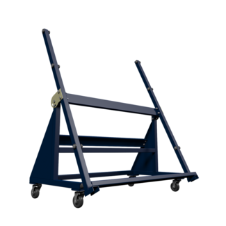 Drywall Cart Board Trolly Transport Logistics Truck MDF Spraying Body Panel Carrier for Woodworker Easy Sawing