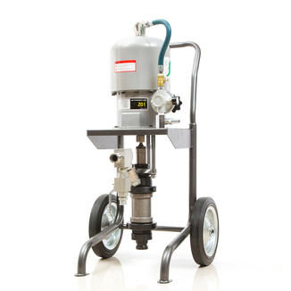 Pneumatic air-operated airless paint sprayer suitable for construction cleaning plant project ship-building prevent freezing