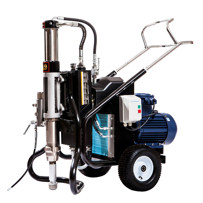 Heavy duty airless paint sprayer hydraulic petrol spray putty machine airless coating material sprayer with large flow