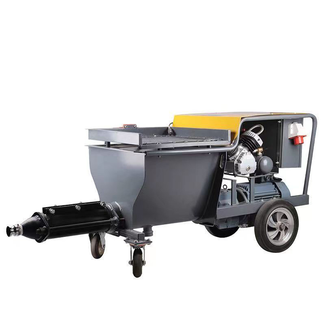 Cement Mortar Spraying Machine Multifunctional Building Wall Putty Fireproof Concrete Paint Electric Rotor Stator Sprayer