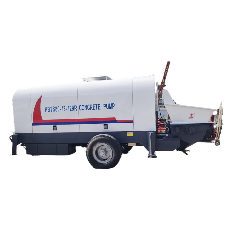 Diesel Engine Concrete Pump Small Cement Mortar Concrete Pumping Portable Truck Mounted Hydraulic Concrete Pump