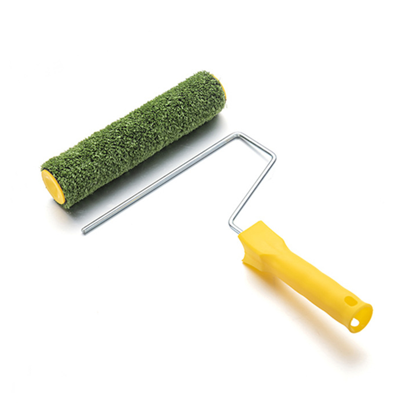 Exterior Wall Paint Rolling Lawn Roller Brush Diatomaceous Mud Texture Carpet Material Roller Wall Art Brush Roller