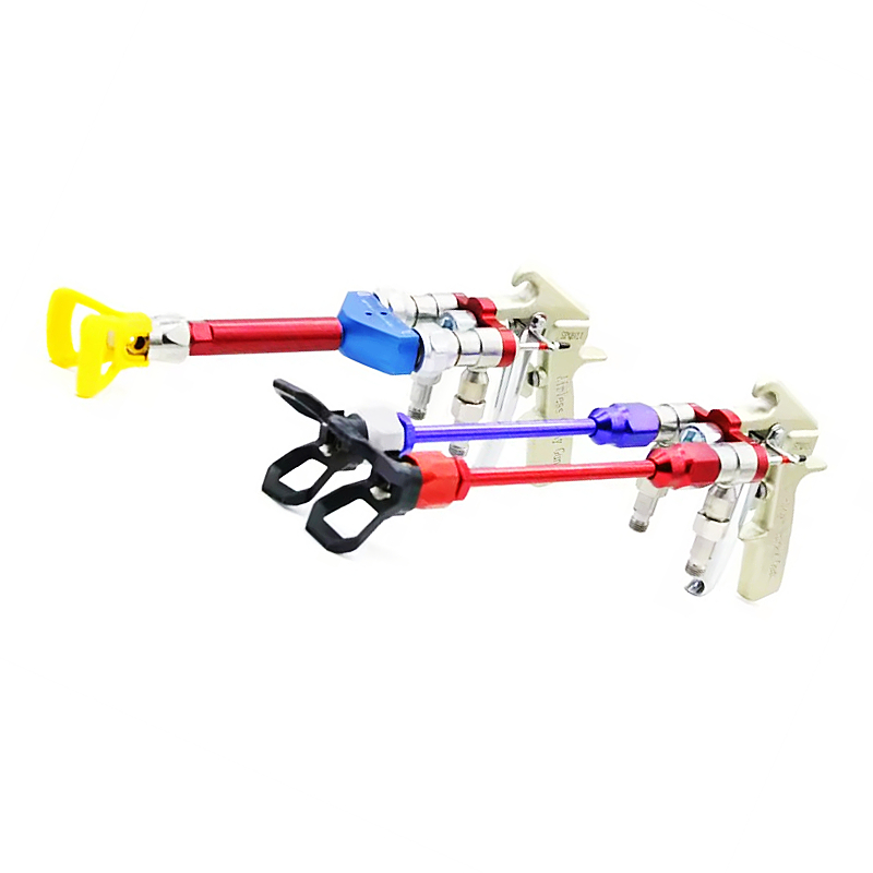 Two Component Airless Internal Mixing Spray Gun and External Mixed Sprayer Gun for Texture Paints Waterproof Material Spraying