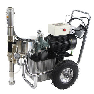 Electric 380V/220V Direct Drive Power Professional Putty Spraying Machine Hydraulic Pump Airless Sprayer for Viscous Liquid