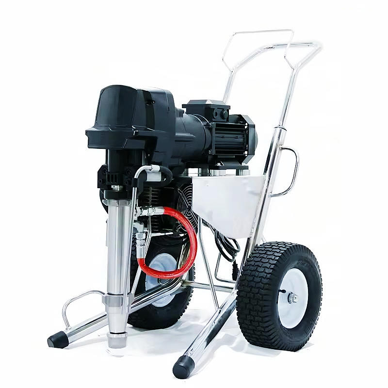 Electric Putty Sprayer Piston Pump Texture Paint Spray Gun Airless Paint Equipment Wall Coating Putty Spraying Machine