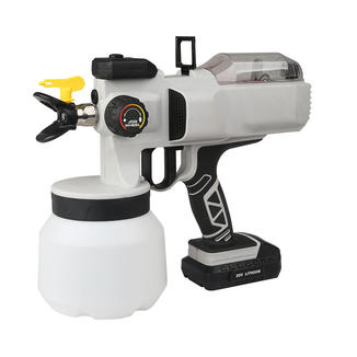 Sanfine Repair Tools Airless Paint Spray Machine Handheld Paint Sprayer Cordless Li-battery Electric Spray Gun with LED Light