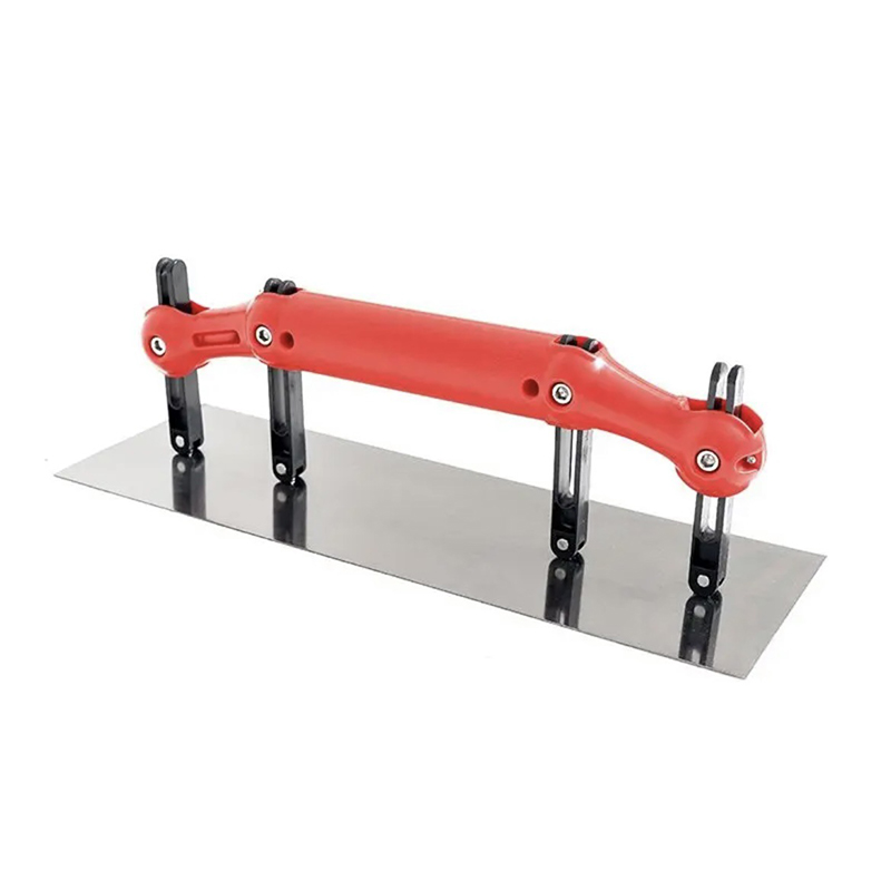 Multifunctional Bricklayer Plastering Trowel Drywall Tools Adjustable Arc Blade Putty Trowels for Inner and Outer Wall