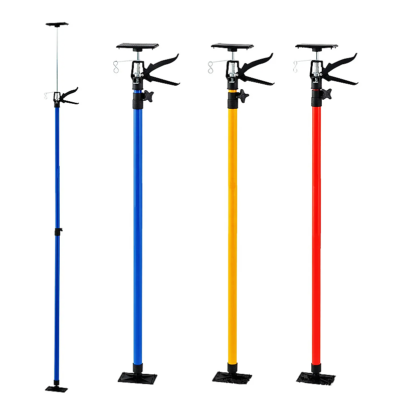 3rd Hand Tool Adjustable Support Pole Extension Steel Pole Support System for Cabinet Jacks Cargo Bars Drywall Support Extends