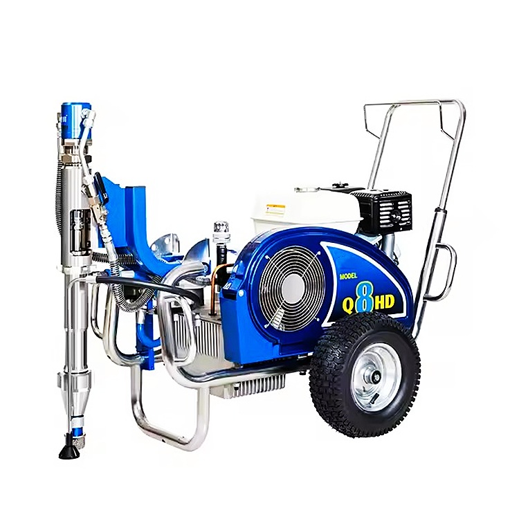 Sanfine Professional Spraying Machine Factory Direct Sales Putty Airless Sprayer SF-Q8HD for Plastering and Gypsum Mud Painting