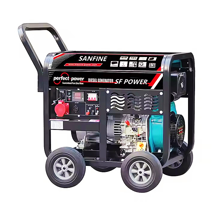 Dualcylinder Diesel Generatosr Open Frame Type Single Cylinder Open Rack Alternator Gasoline Generator Portable Power Station