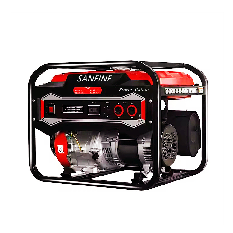 Sanfine Ordinary Open Frame Gasoline Variable Frequency Generator Mobile Outdoor Power Station Alternator Electric Generators
