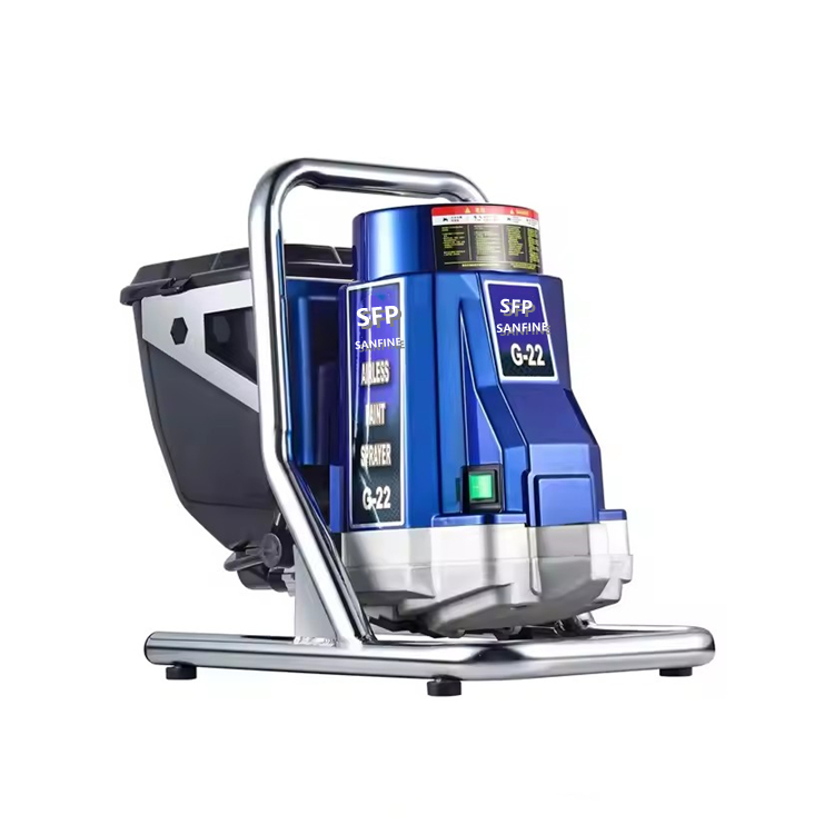 Sanfine Home DIY Use Sprayer Airless Painting Machine with Integrated Hopper DIY Electric Portable Sprayer for Latex Paints