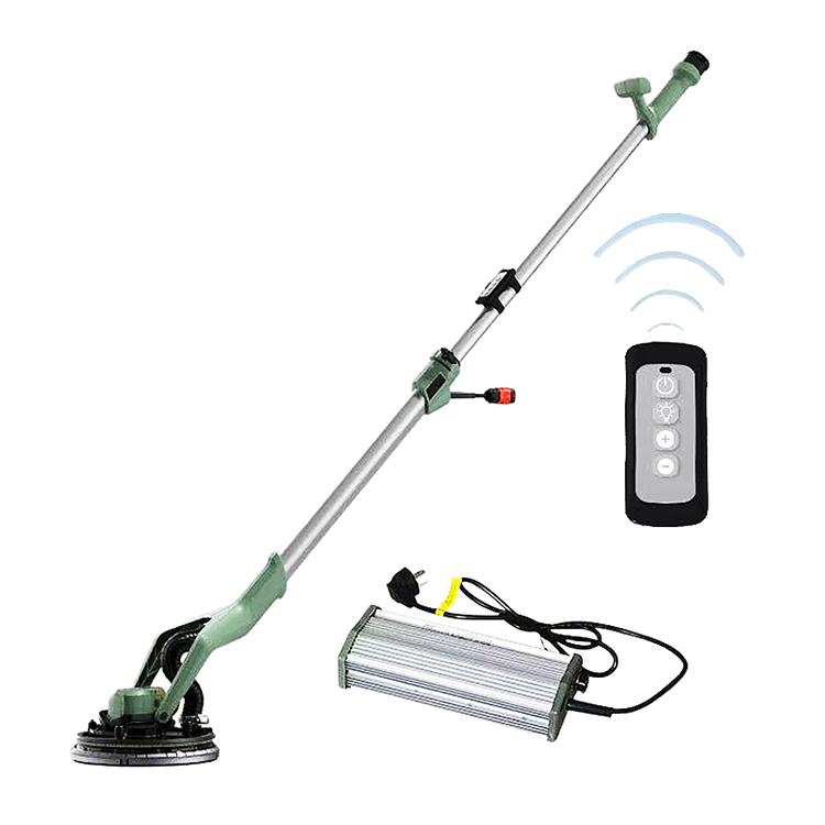 Brushless Wall Sander with LED Light Sanfine Lightest Polisher Drywall Leveling Sanding Machine with Remote Control Function