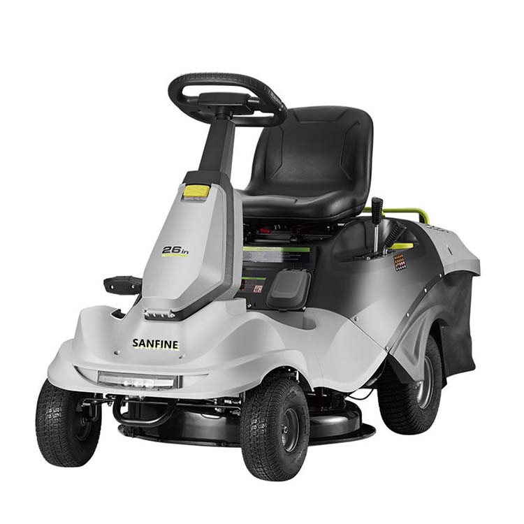 Sanfine 6HP Petrol Ride-on Lawn Mower 26