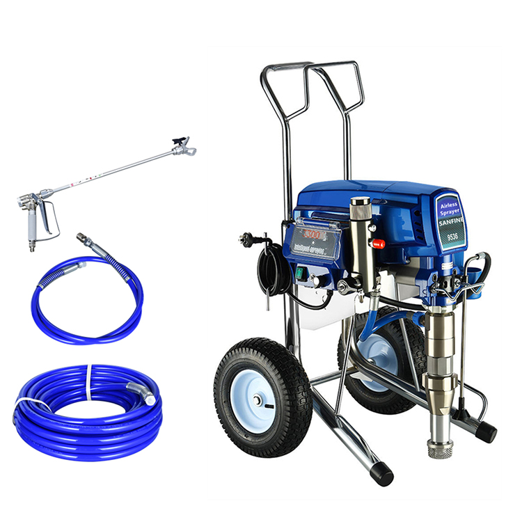 New Arrival SF-9536 Heavy Duty Sprayer Contractors Best Choice Airless Putty Spraying Machine Ultra PC Plaster Sprayer 18L/Min