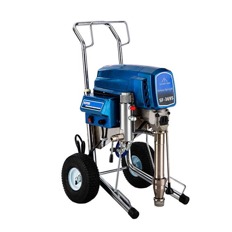 High Quality SF-3695 Fluid Pump and Drive Train Piston Pumps Electric Airless Paint Sprayer for Construction Contractor Choice