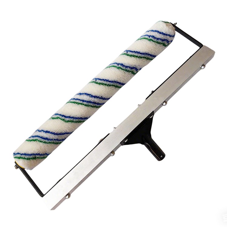 Large Paint Roller Kit Non-adjustable Bracket 24 Inch Roller Frame 600mm Ergonomic Aluminum Handle Nylon Roller Covers for Walls