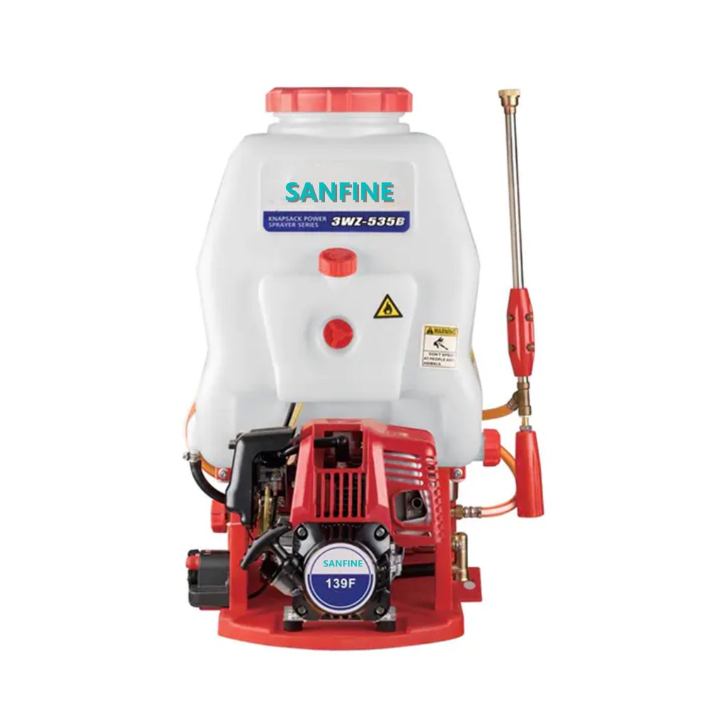 High Pressure Power Sprayer Stroke Engine 25L 30L Tank Disinfection Farm Wet Water Mist Pesticide Machine Knapsack Gas Sprayer