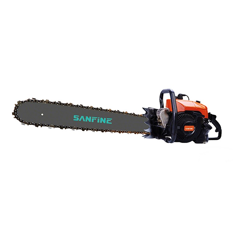 Petrol Chainsaw Power Chain Saw 2-Cycle Handed Gasoline Chainsaws Garden Tool for Cutting Trees Wood Outdoor Home and Farm Use