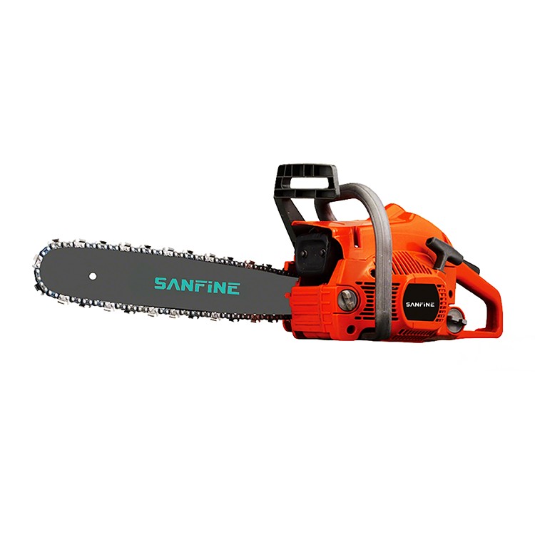 Gas Chainsaw 20-28 Inch 2 Stroke Gasoline Powered Chainsaw Handheld Wood Cutting Logging Tree Pruning Saw Adjustable Oil Pump