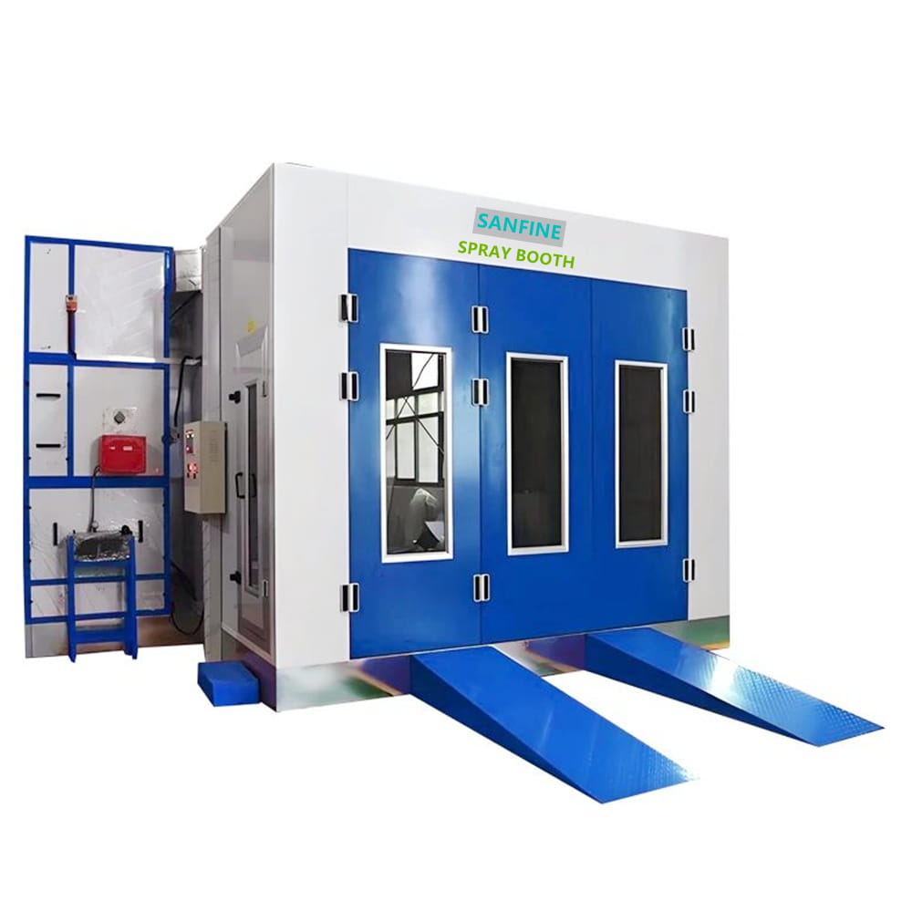 SFP2777 Customizable Standard Dry Spray Booth Car Paint Booth Painting Room Paint Oven with Modular Design Adjustable Size CE Approved